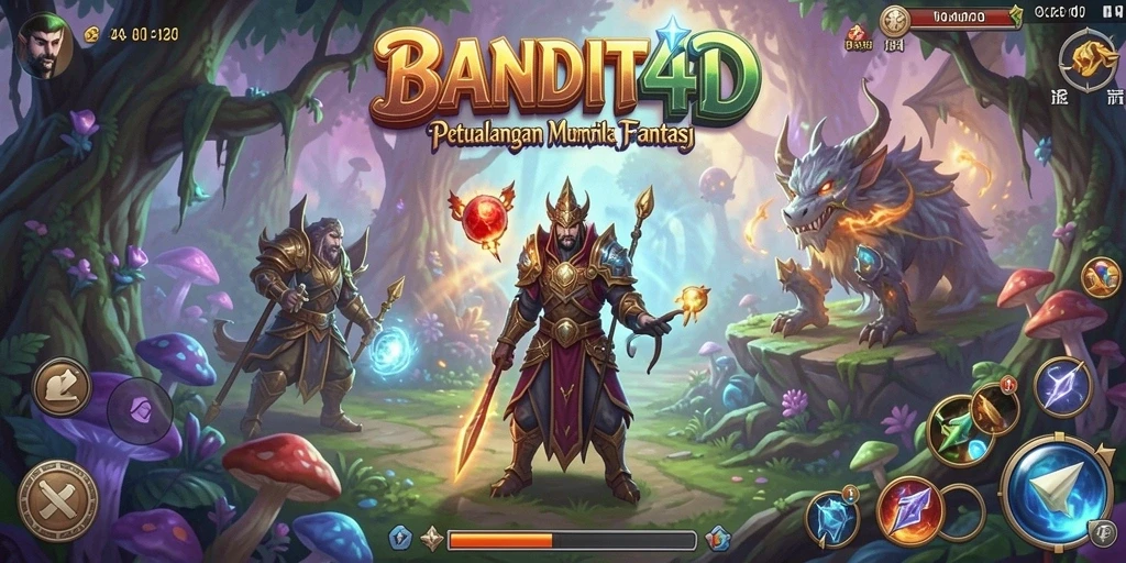 Tangkapan layar utama BANDIT4D yang menampilkan aksi petualangan yang seru.