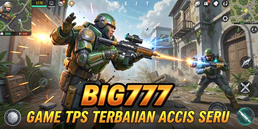 Screenshot menampilkan aksi mendebarkan dalam gameplay TPS.