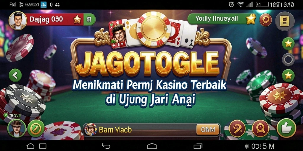 Screenshot gameplay Kasino JAGOTOGEL yang menampilkan suasana permainan yang menarik.