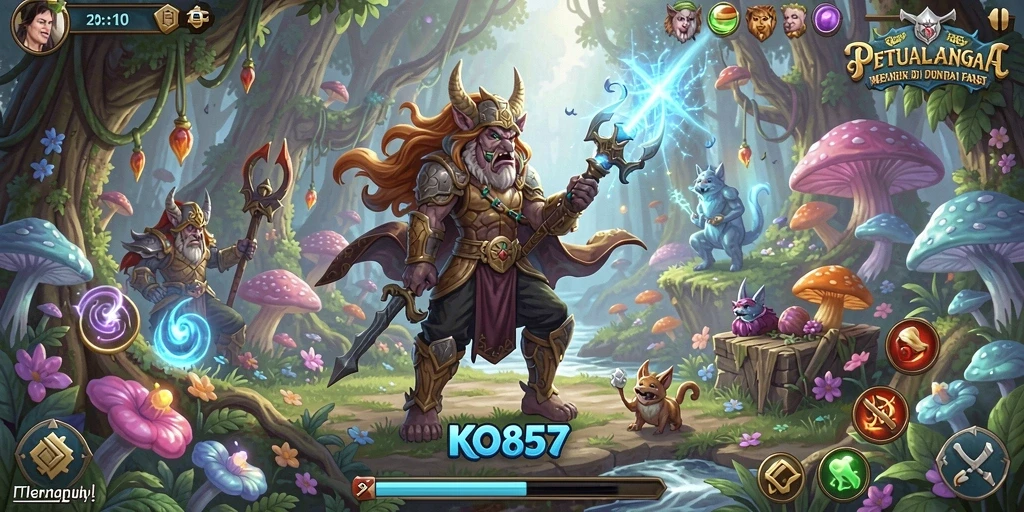 Gameplay menarik di dunia petualangan yang penuh tantangan.