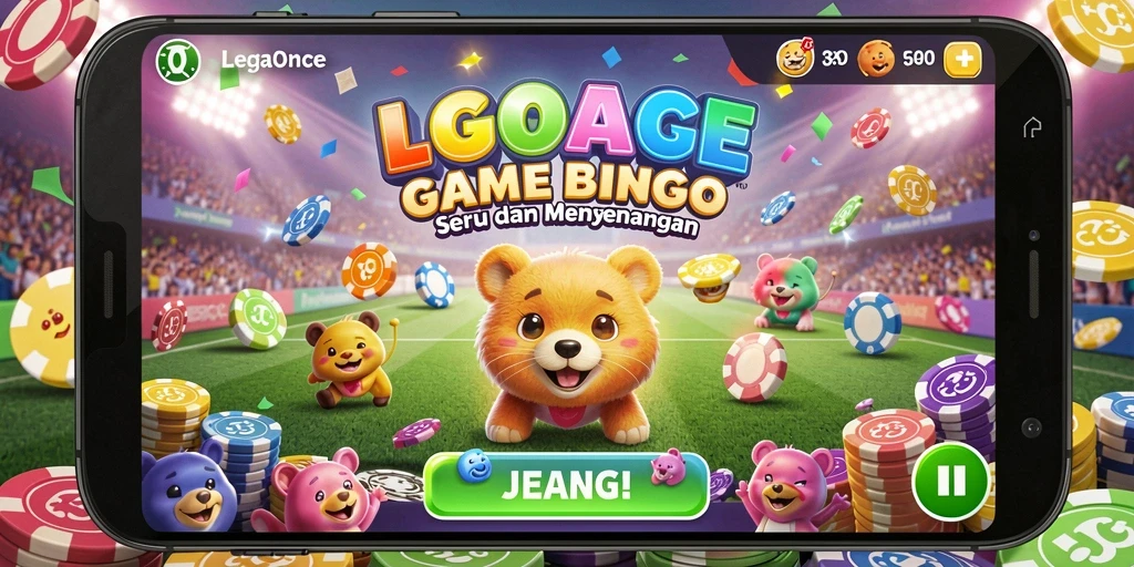Tampilan gameplay menarik di LGOACE Bingo.