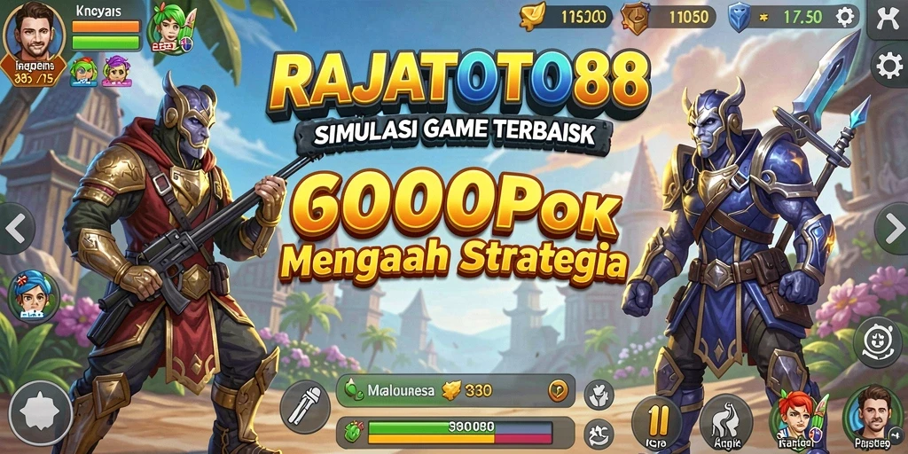 Tampilan gameplay RAJATOTO88 yang menarik dan interaktif.