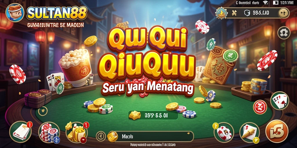 Screenshot SULTAN88 menunjukkan keasyikan bermain QiuQiu.