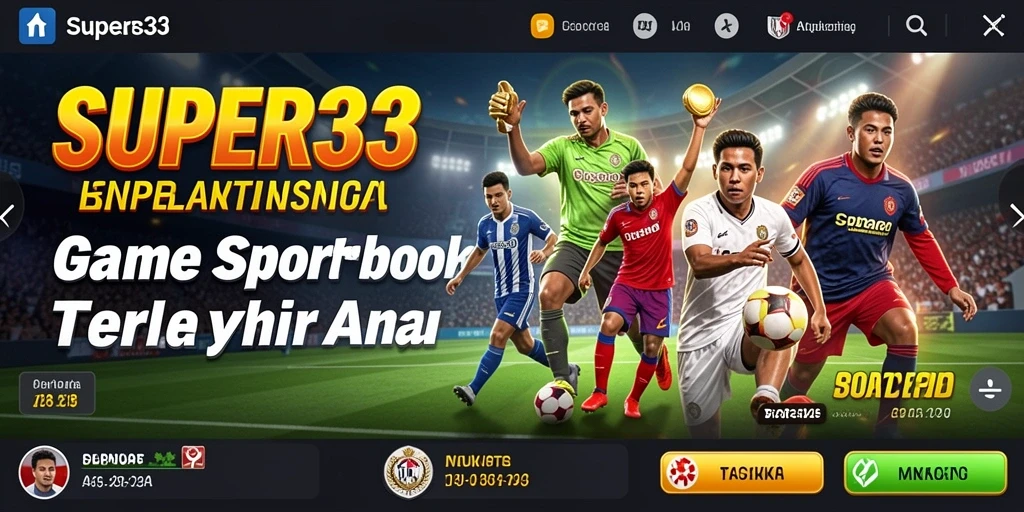 Tampilan gameplay SUPER33 yang menunjukkan betapa serunya taruhan olahraga.