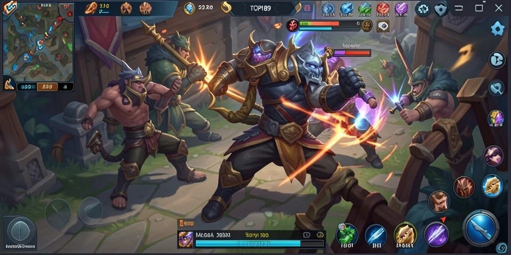 Gameplay menegangkan di dalam <strong>TOPI189</strong> yang menguji strategi tim.